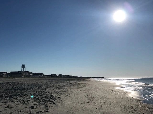 HB looking east. Seems like Mackers should be walking with us!