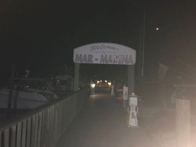 One quiet night at Mar-Marina, Tarpon Springs FL