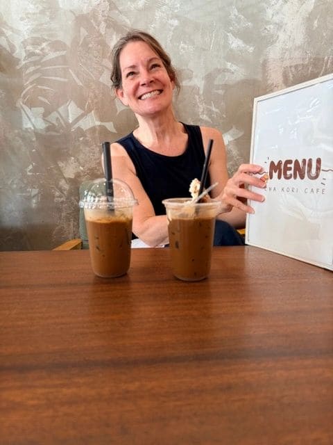 Always happy to stop and eat!