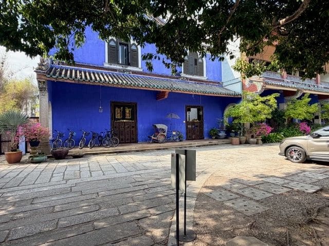 Blue mansion (as seen in Crazy Rich Asian film)