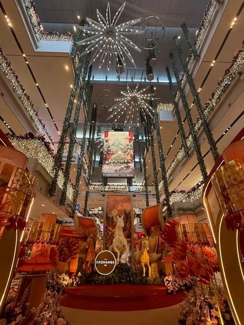 Exhbit inside the Exchange TRX mall