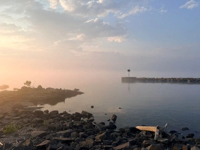 Morning in Knife River