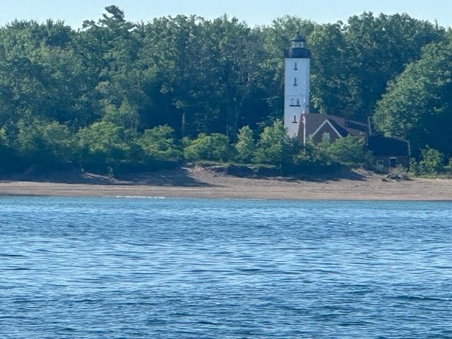 Presque Isle Bay Light House. We had made it to our destination: Erie PA