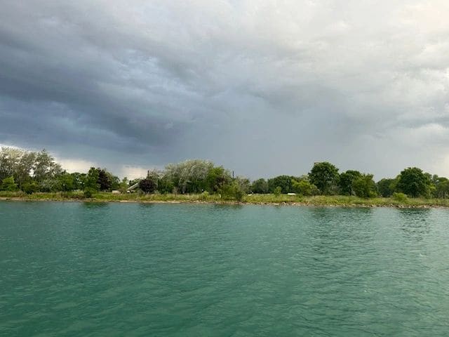 The shores of Belle Isle
