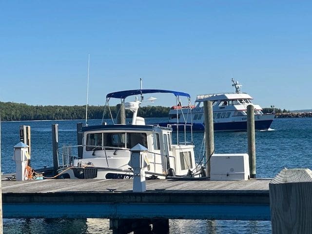 Waked by the ferries...