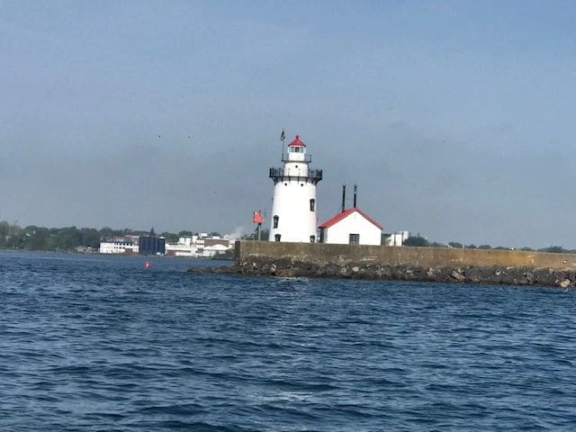 The Harbor Beach Lighthouse