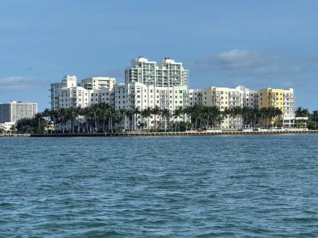 Leaving Biscayne Bay for Safe Harbor New Port Cove, Riviera Beach.