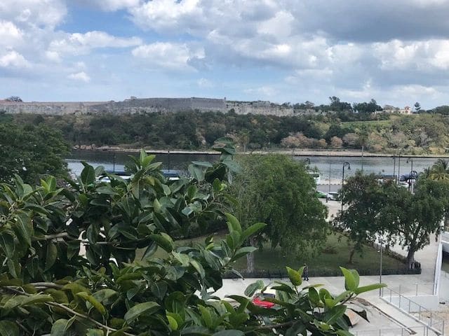 View from our restaurant.