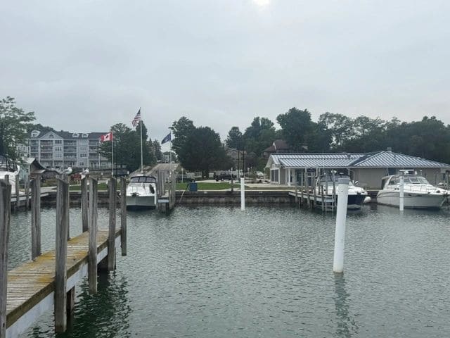Lexington marina.