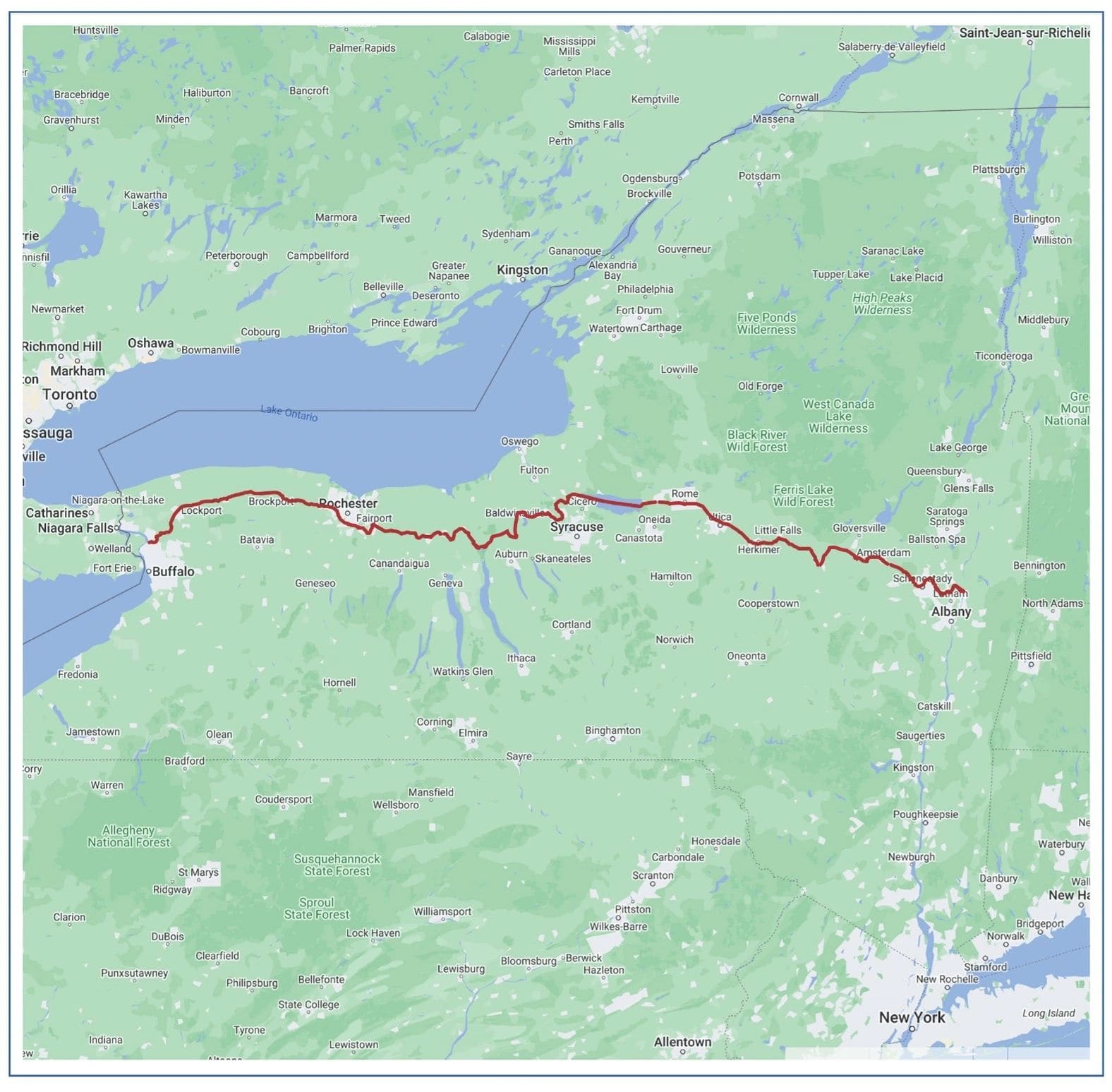 Our Erie Canal cruise, Waterford NY to Tonawanda NY: 339 miles