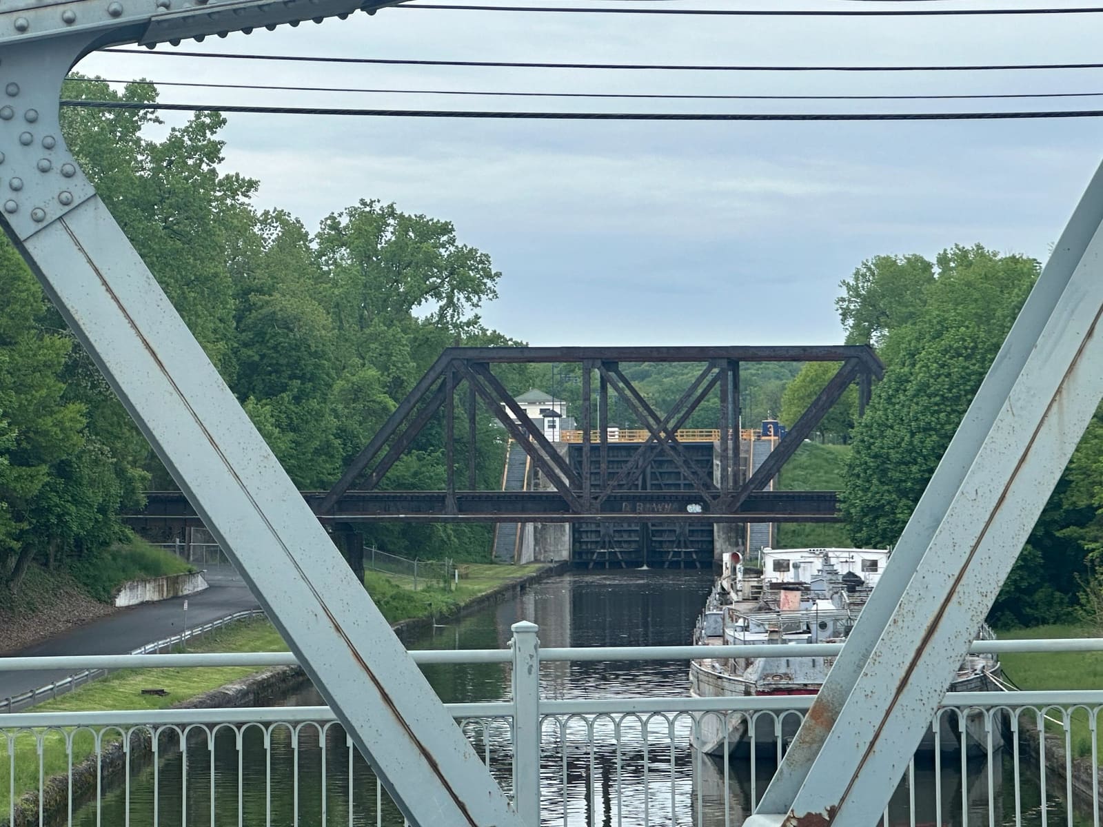 Lock E-3, walking around Waterford, waiting for opening day
