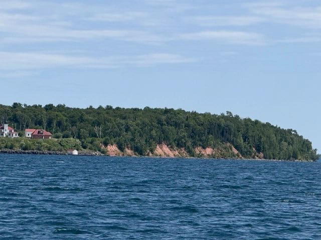 Sand island in the Apostle Islands -- heading to Bayfield City