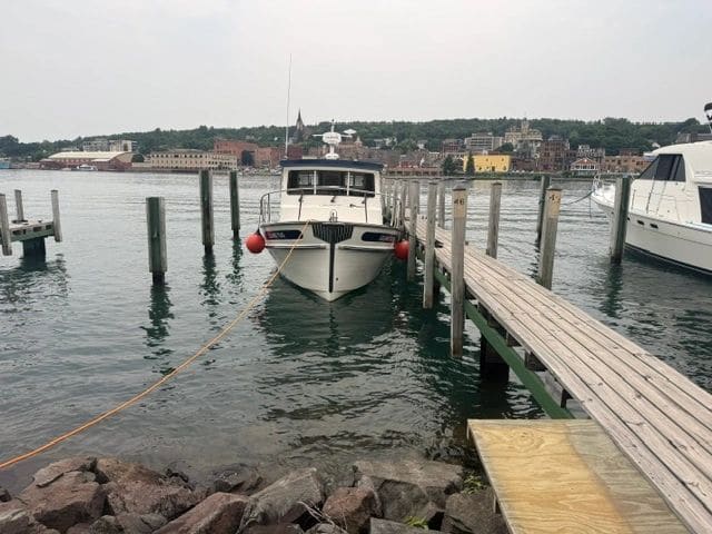 LT at Houghton County Marina.